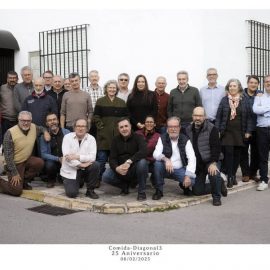 Comida de celebración del 25 Aniversario de Diagonal3